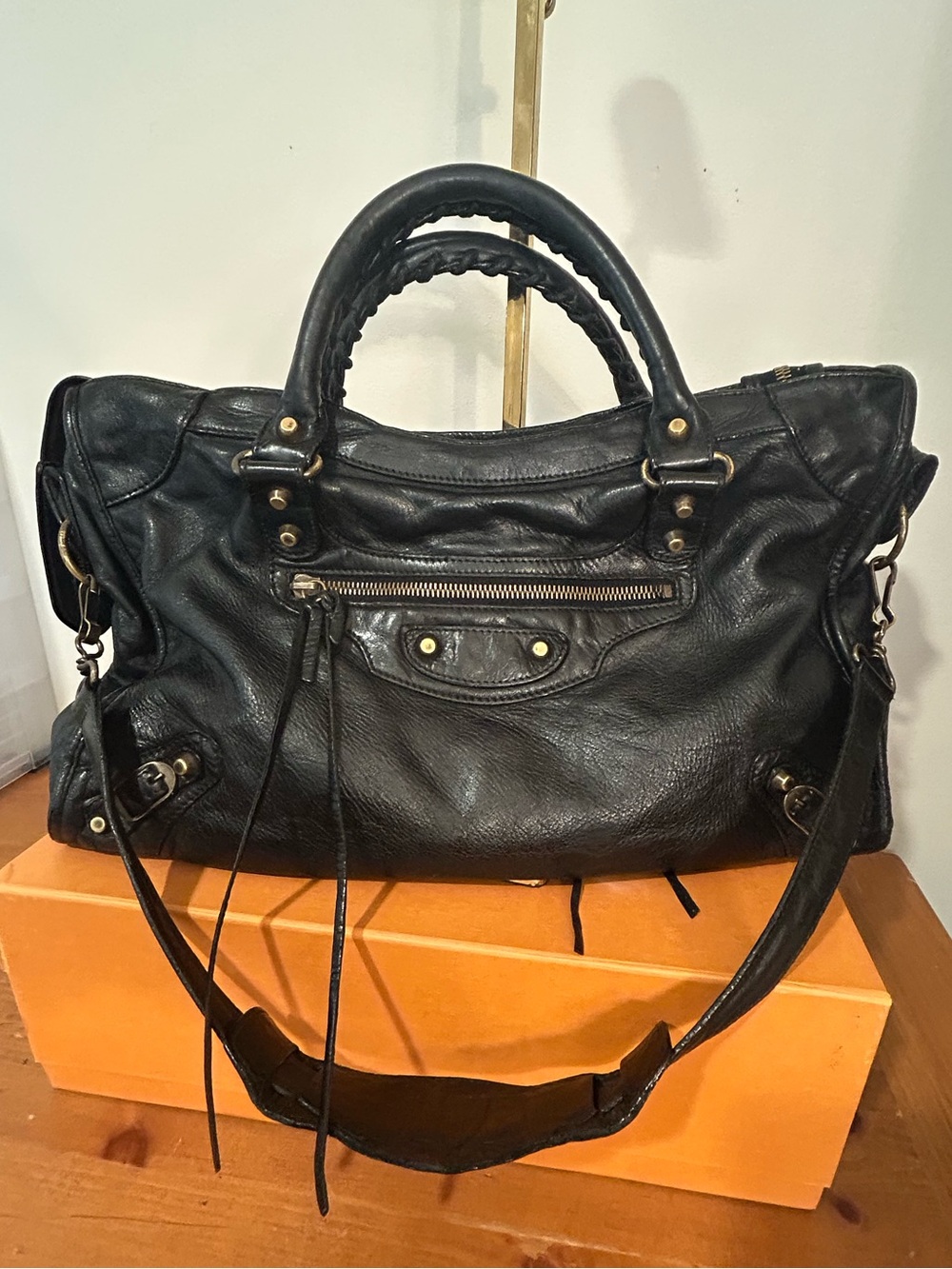 Balenciaga city bag chevre 2005 medium